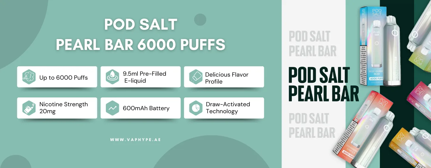 Podsalt Pearl Bar Features