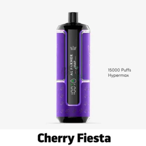 Al Fakher 15k Puffs Hypermax Cherry Fiesta Disposable device buy online in dubai