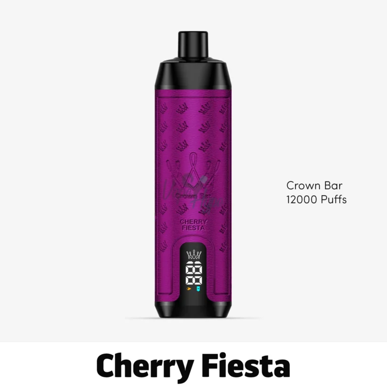 Al Fakher Crown Bar Cherry Fiesta 12000 Puffs Disposable for Vapehype