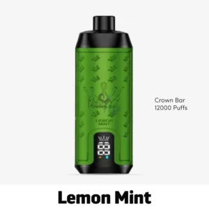 Al Fakher Crown Bar Lemon Mint 12000 Puffs Disposable for Vapehype