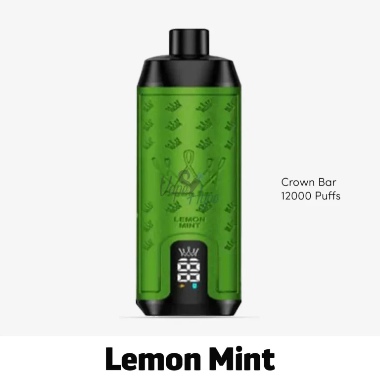 Al Fakher Crown Bar Lemon Mint 12000 Puffs Disposable for Vapehype