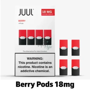 JUUL Berry Pods 18MG Now available Online in UAE