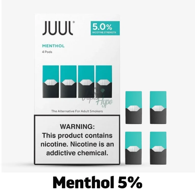 JUUL Pods Menthol 5% in Available Online UAE
