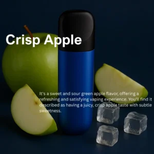 Crisp apple flavor
