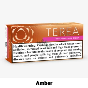 IQOS Terea Amber Italy premium Italian tobacco flavor in UAE
