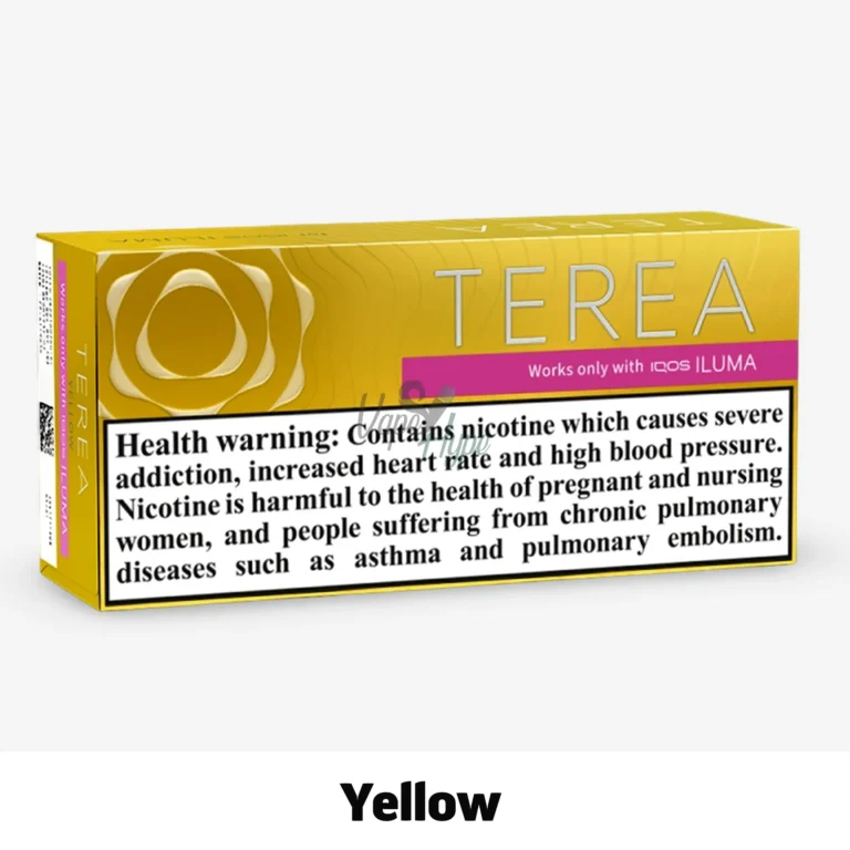 IQOS Terea Yellow Italy for Iqos Iluma i devices in Abu Dhabi