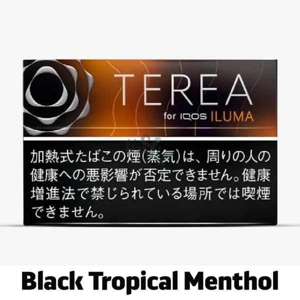 IQOS Terea Black Tropical Menthol Japan