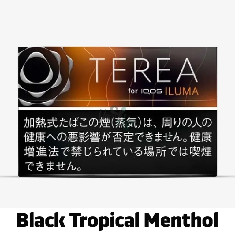 IQOS Terea Black Tropical Menthol Japan