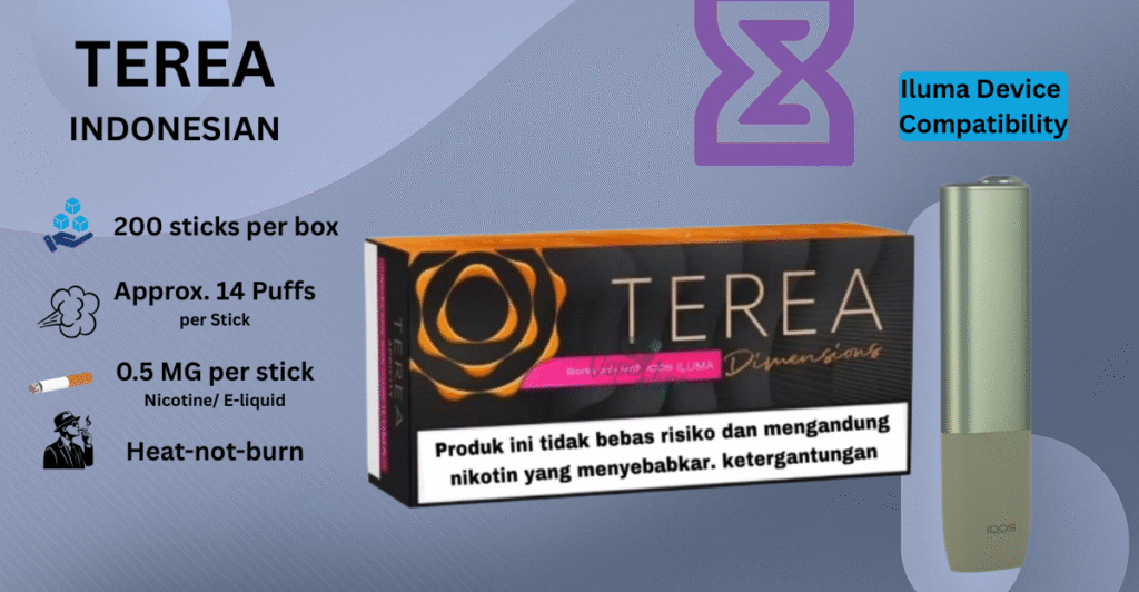 IQOS Terea Dimensions Apricity Indonesian Now available in Abu Dhabi