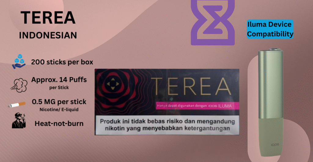 IQOS Terea Scarlet Edition Indonesian Now in UAE 