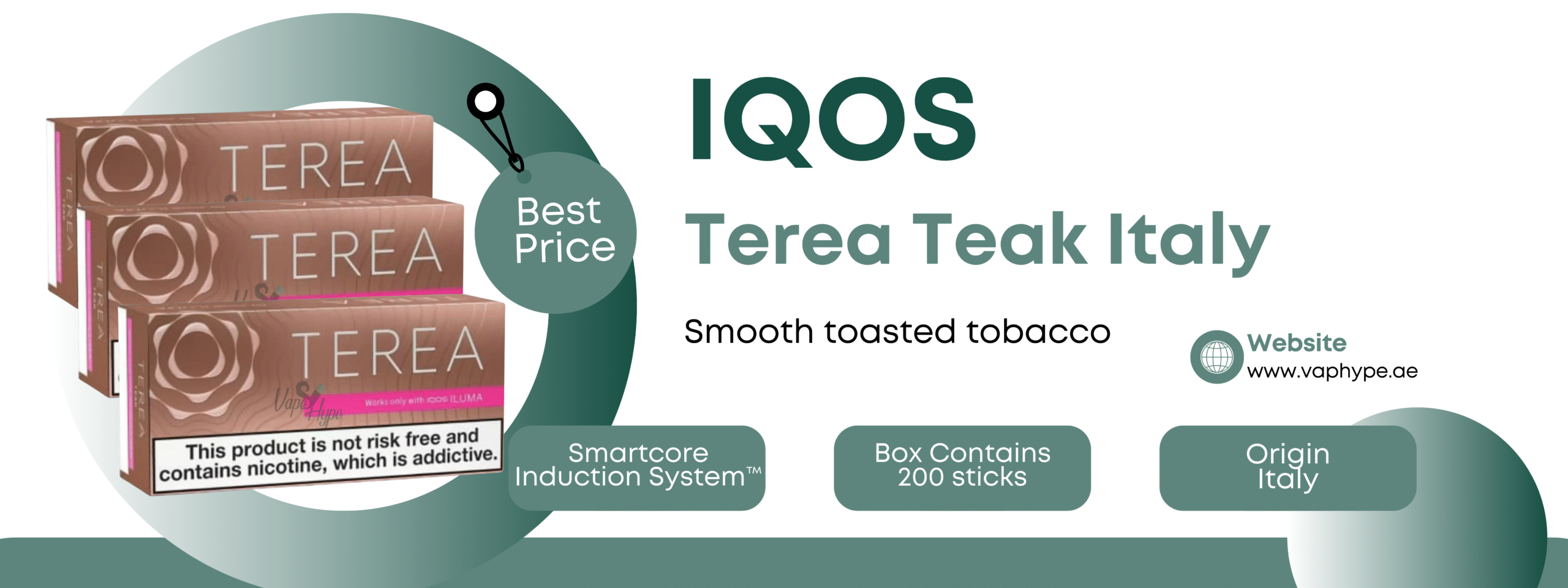 IQOS Terea Teak Itally