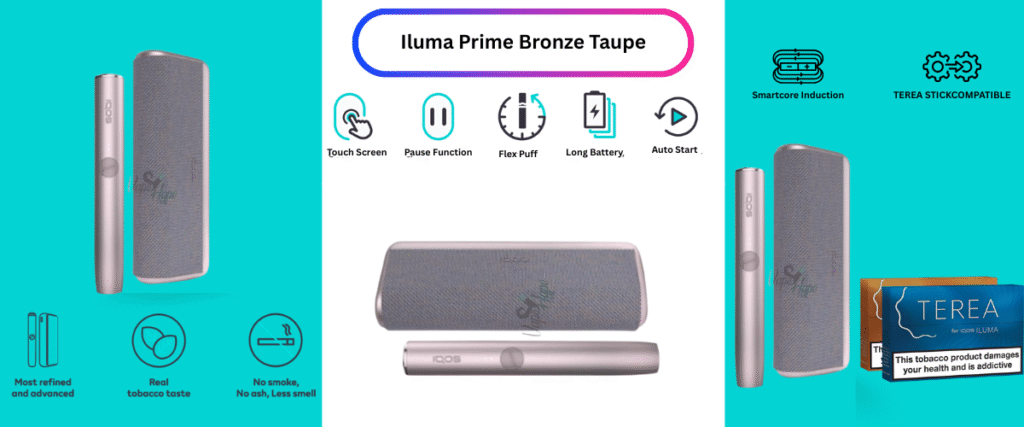 Iqos Iluma Prime Bronze Taupe Now in Abu Dhabi