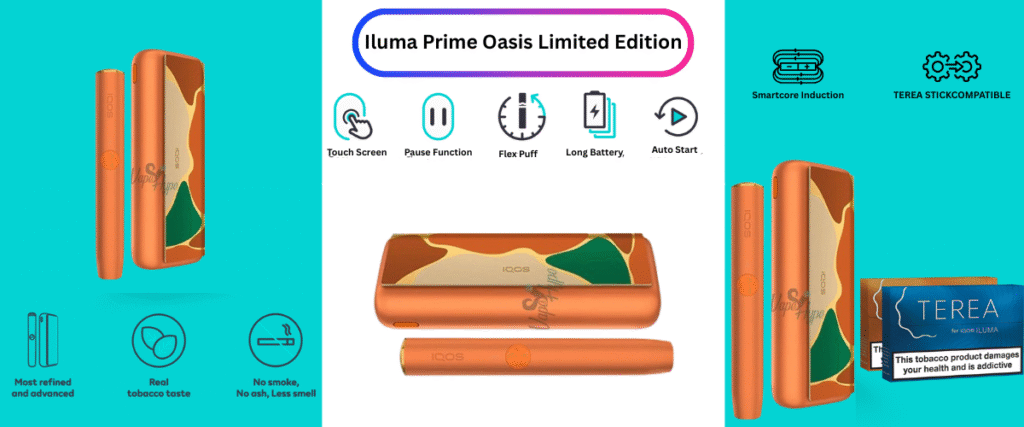 Iqos Iluma Prime Oasis Limited Edition Now in abu dhabi online