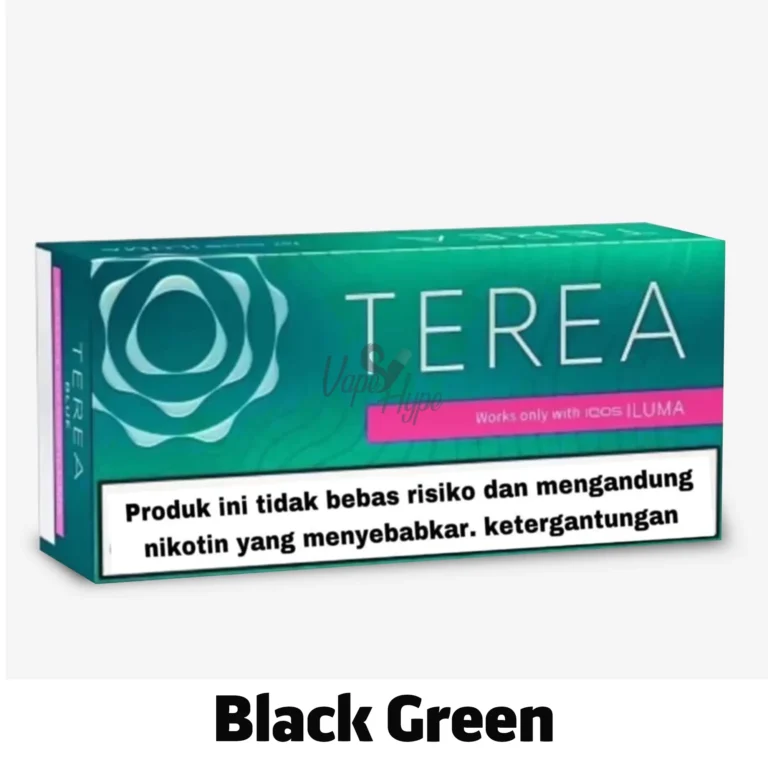 Iqos Terea Black Green Indonesian Now in Dubai