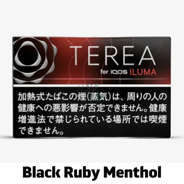 Iqos Terea Black Ruby Menthol Japan for Vapehype