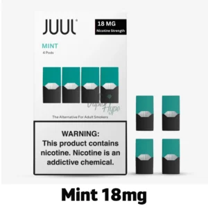 JUUL Pods Mint 18MG Now Online in UAE for Juul Devices