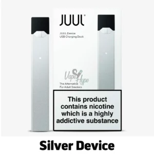 JUUL Silver Device now available in Dubai For Juul Pods