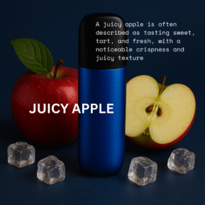 Juicy apple flavor