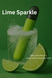 Lime sparkle flavor