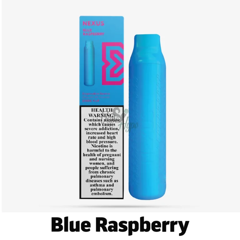 NEXUS DISPOSABLE 2000 PUFFS Blue Raspberry Available Online in UAE