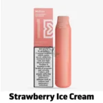 Pod Salt Nexus 2000 Puffs Strawberry Ice Cream Disposable Vape