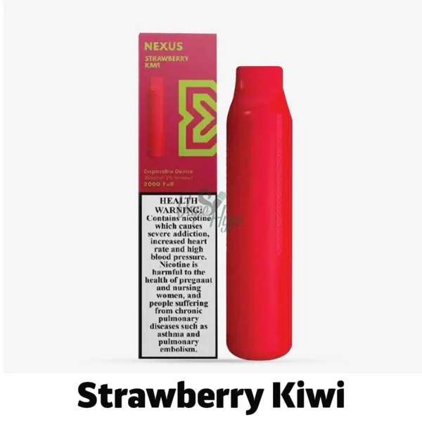Pod Salt Nexus 2000 Puffs Strawberry Kiwi Disposable Vape