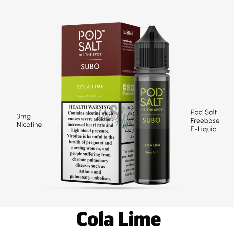 Pod Salt Cola Lime E-Liquid for Vapehype