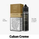 Pod Salt Subo Cuban Creme 3mg/ml 50ml