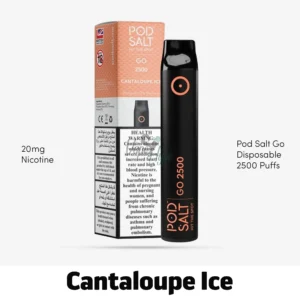 Pod Salt Go Cantaloupe Ice 2500 Puffs