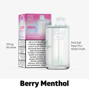 Pod Salt Pearl Pro Berry Menthol 10000 Puffs for Vapehype