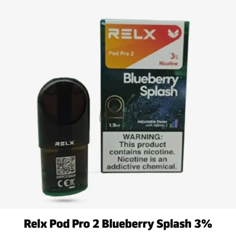 Relx Pod Pro 2 Blueberry Splash 3% now available in UAE