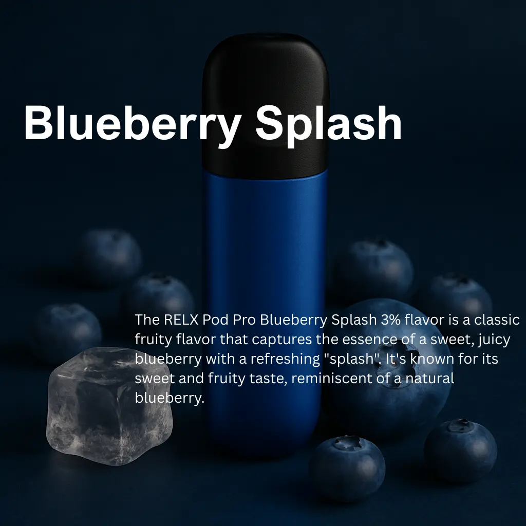 relx pod pro blueberry Buy RELX Pod Pro 2-1 Pod Pack-Blueberry Splash-30mg/g-STD-M - Pandamart