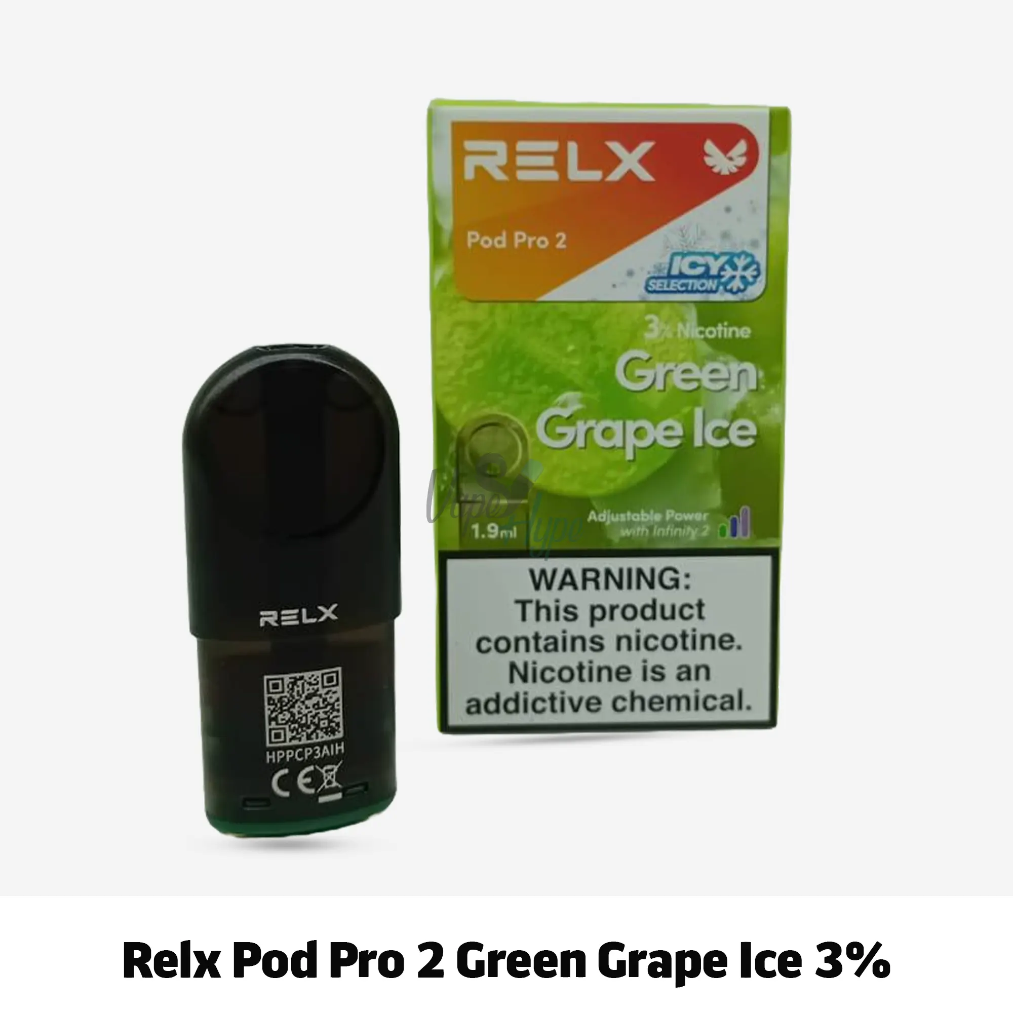 grape relx pods RELX Pro Pods: Tangy Grape (2pk / 1.9mL ea) main image 1