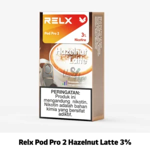 Relx Pod Pro 2 Hazelnut Latte 3% now available in UAE