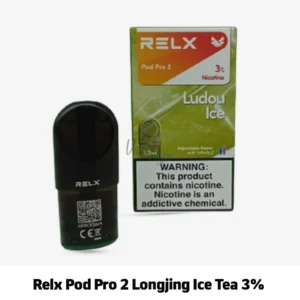 Relx Pod Pro 2 Longjing Ice Tea 3% now available in UAE