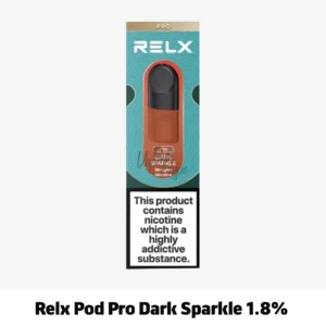 Relx Pod Pro Dark Sparkle 1.8% now available in UAE