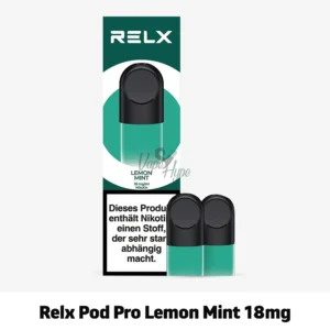 Relx Pod Pro Lemon Mint 18mg now available in UAE