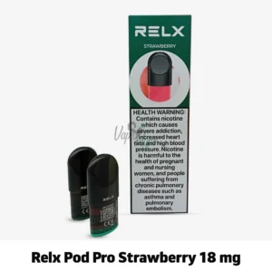 Relx Pod Pro Strawberry 1.8% now available in UAE