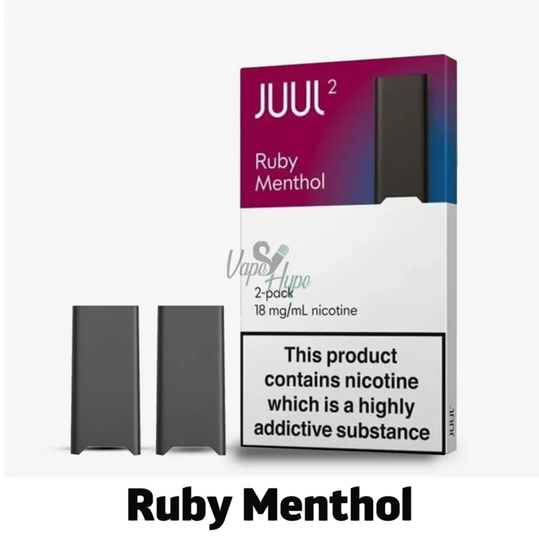 Ruby Menthol Juul 2 Pods now available in UAE
