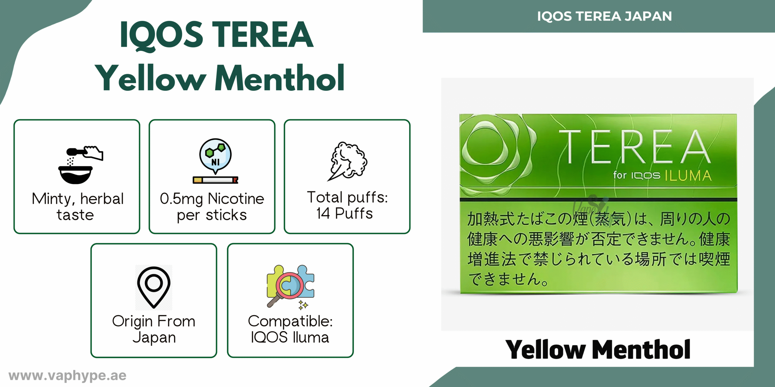 Terea Yellow Menthol