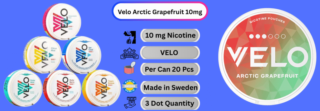 Velo Arctic Grapefruit 10mg in UAE online