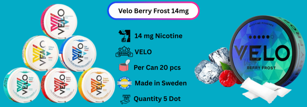 Velo Berry Frost 14mg in Dubai Online