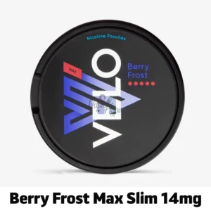 Velo Berry Frost Max Slim 14mg Now available in Abu Dhabi