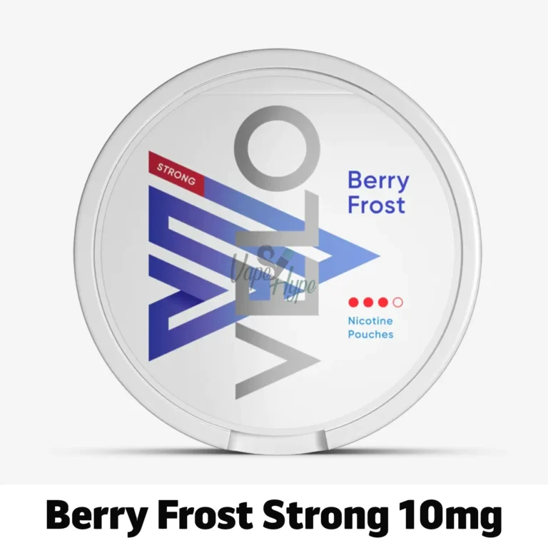 Velo Berry Frost Strong 10MG Now available in Dubai