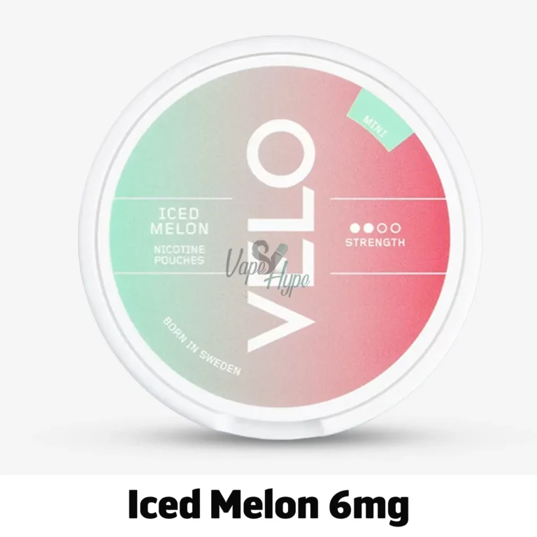Velo Iced Melon 6mg Now available in Abu Dhabi