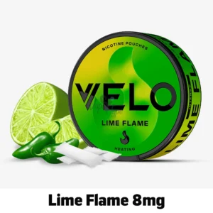 Velo Lime Flame 8MG Now available in Dubai
