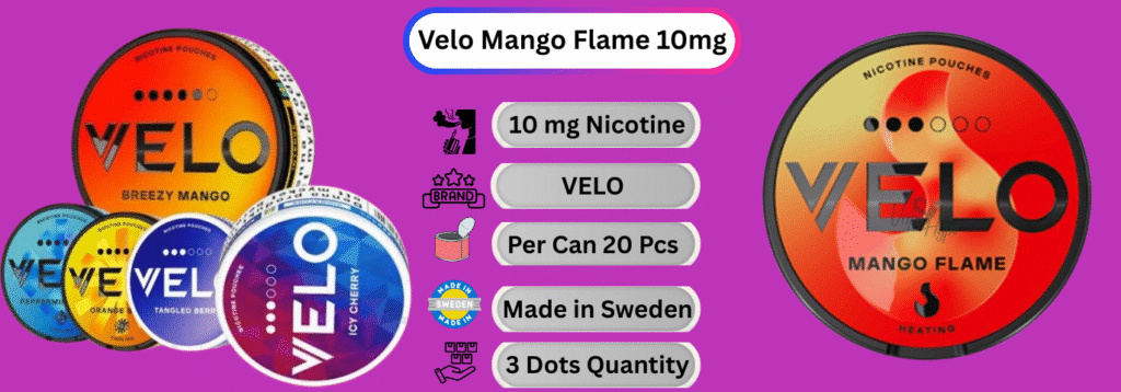Velo Mango Flame 10mg Now in Abu Dhabi Online