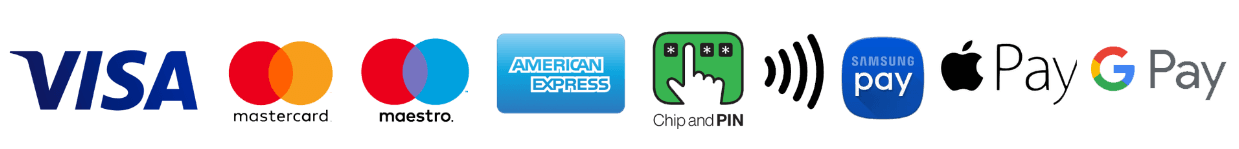 We accept Major Bank Credit Card and Debit Card and Paypal