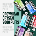 Al Fakher Crown Bar Crystal 9000 Puffs available now across uae
