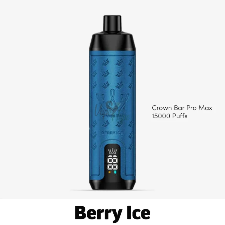 Buy Al Fakher Crown Bar Pro Max 15000 Puffs Berry Ice